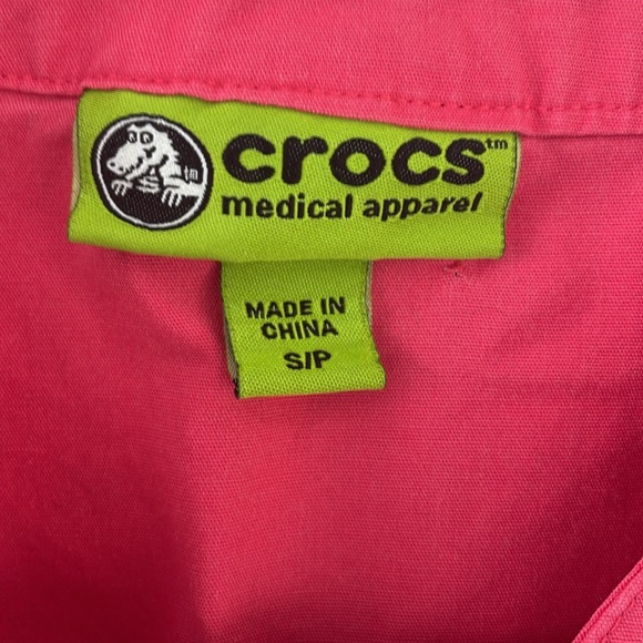 Crocs Medical Apparel Nursing Scrubs Healthcare Set/2 (Small and XS) Pink & Blue - Picture 3 of 9